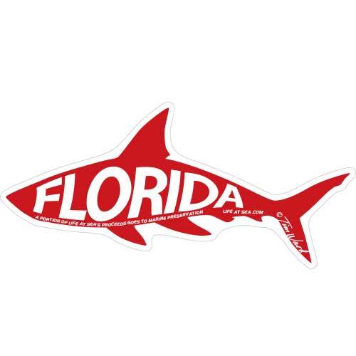 Florida Shark Sticker