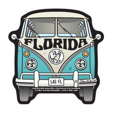 Florida VW Bus “Front” Sticker