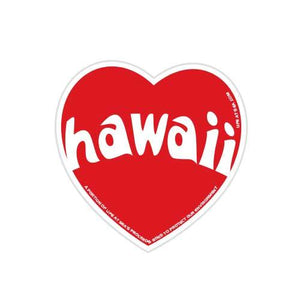 Hawaii Heart Sticker