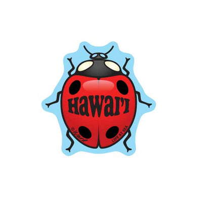 Hawaii Ladybug 'Small Sticker'
