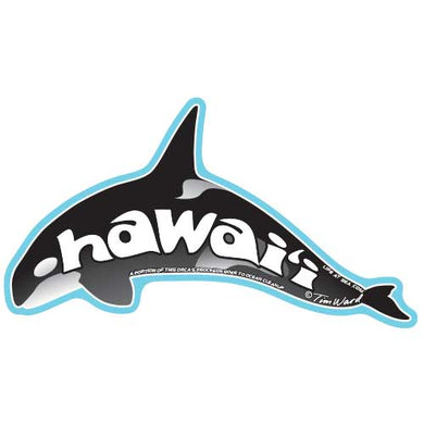 Hawaii Orca Sticker