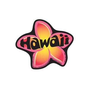 Hawaii Plumeria Sticker