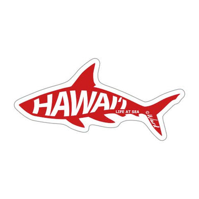Hawaii Shark 'Small Sticker'