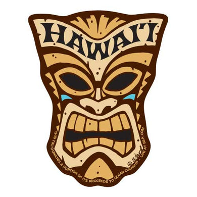 Hawaii Tiki Sticker