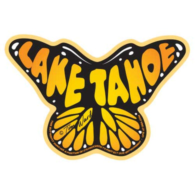 Lake Tahoe Butterfly Sticker