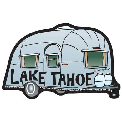 Lake Tahoe Camper Sticker