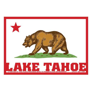 Lake Tahoe Flag Sticker