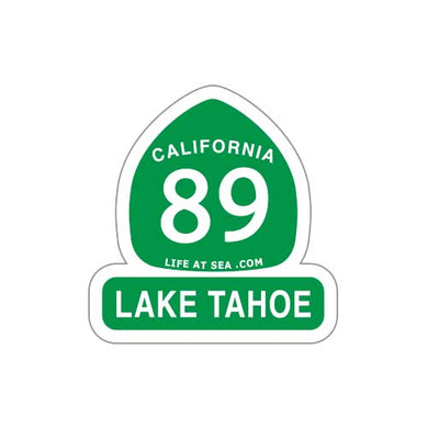 Lake Tahoe Highway 89 'Small Sticker'