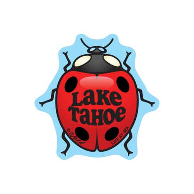 Lake Tahoe Ladybug 'Small Sticker'