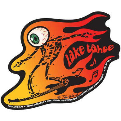 Lake Tahoe Musical Eye Sticker