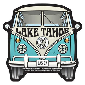 Lake Tahoe VW Bus "Front" Sticker