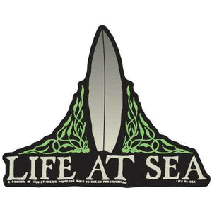 Life At Sea Surfboard Sticker