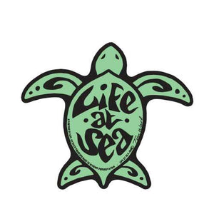 Life At Sea Turtle Sticker