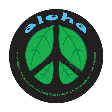 Aloha Peace Sticker