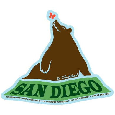 San Diego Bear Mountain Sticker
