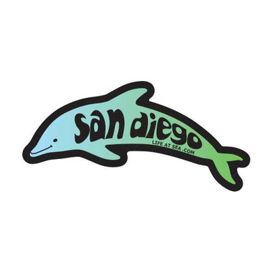 San Diego Dolphin 'Small Sticker'