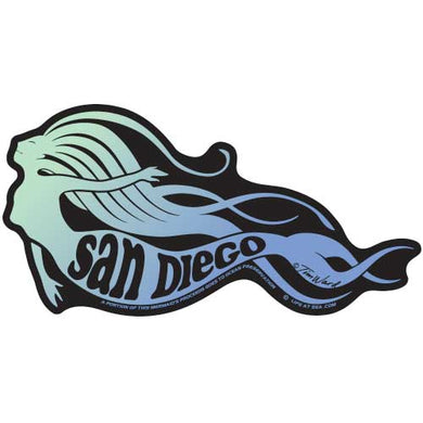 San Diego Mermaid Sticker