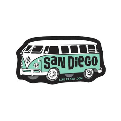 San Diego VW Bus 'Small Sticker'