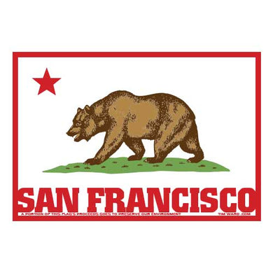 San Francisco Flag Sticker