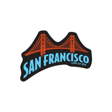 San Francisco Golden Gate Bridge 'Small Sticker'