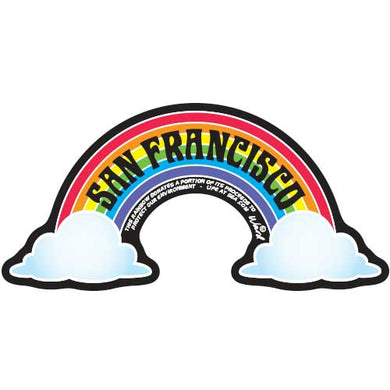 San Francisco Rainbow Sticker