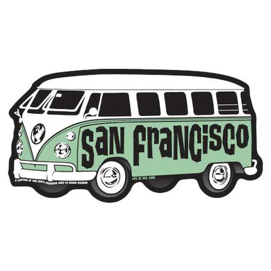 San Francisco VW Bus Sticker