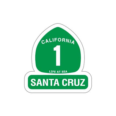 Santa Cruz Highway 1 'Small Sticker'