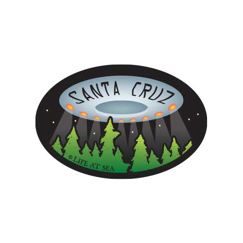 Santa Cruz UFO 'Small Sticker'